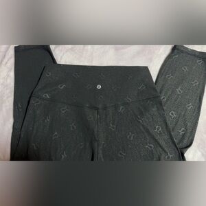 *free add on* Lululemon wunder Under Crops Limited Edition Pattern